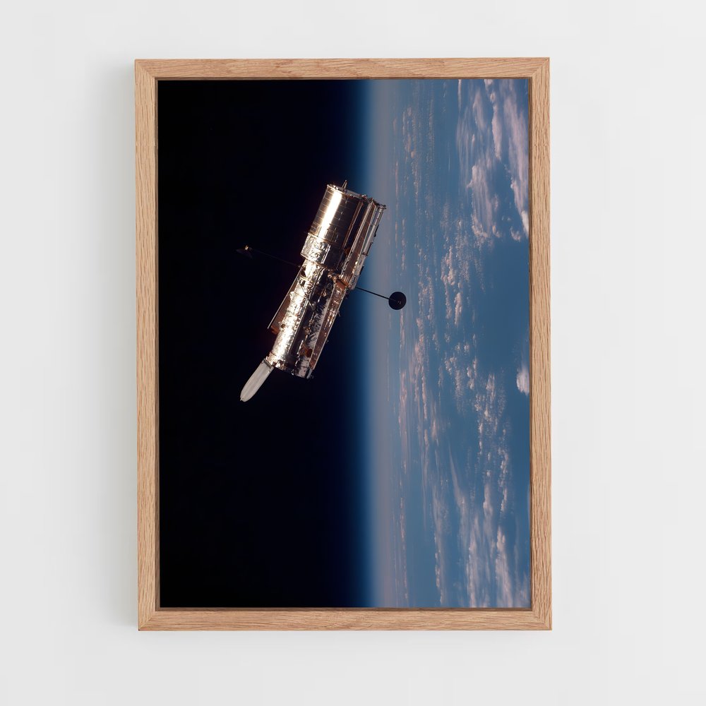 Poster Hubble's Eye – affiche Astronomie (vue 4)